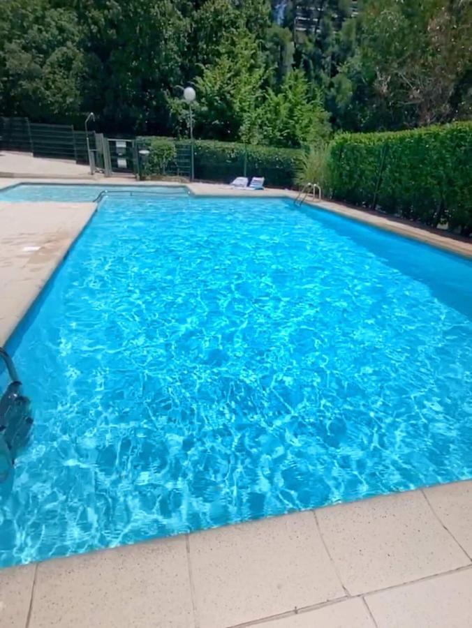 Appartement Luxe - 3 Pieces Avec Vue Mer, Piscine Et Tennis Ницца Экстерьер фото