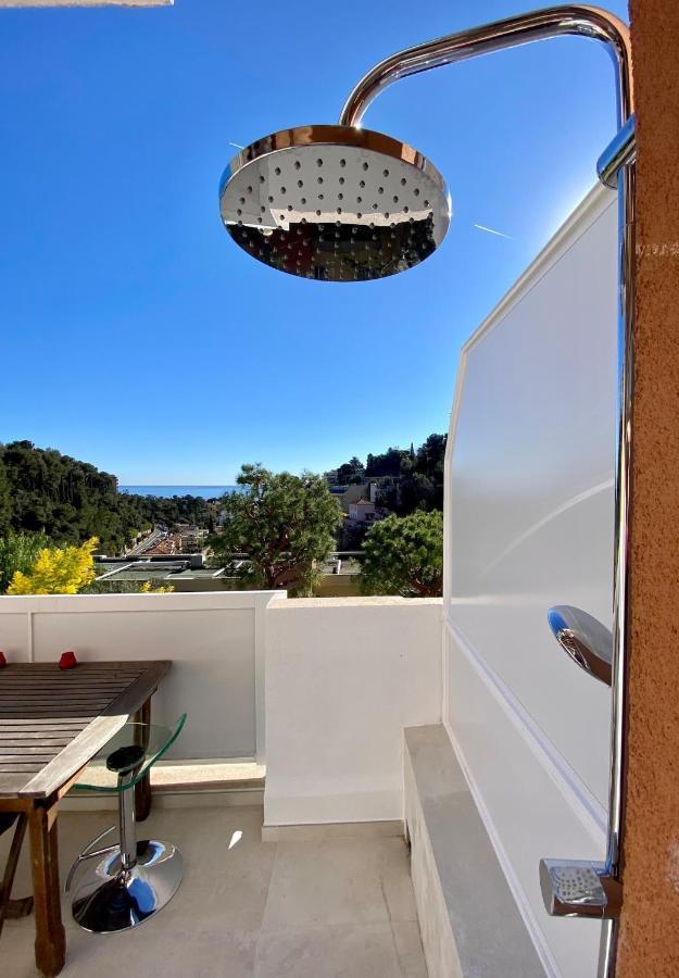 Appartement Luxe - 3 Pieces Avec Vue Mer, Piscine Et Tennis Ницца Экстерьер фото